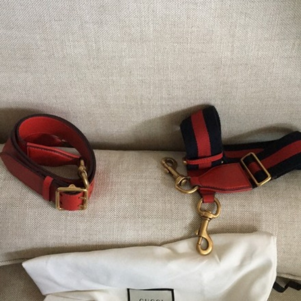 Gucci Lady Web Red Bag - Picture 5 of 8